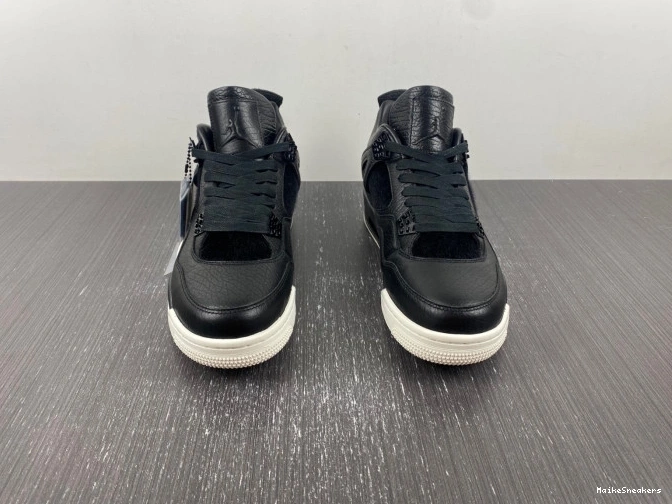 MaikeSneakers Retro Black Hair Pony 4 819139-010 Jordan 0801